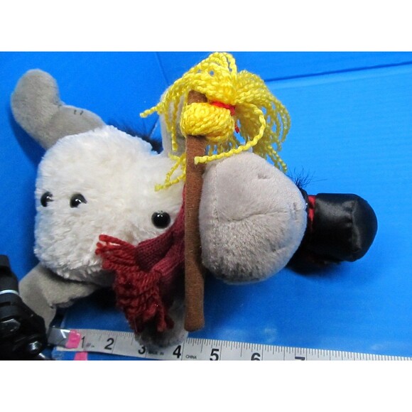 Walt Disney Parks Eeyore Christmas Plush Chimney Sweep Stuffed Animal 8” - Picture 7 of 7